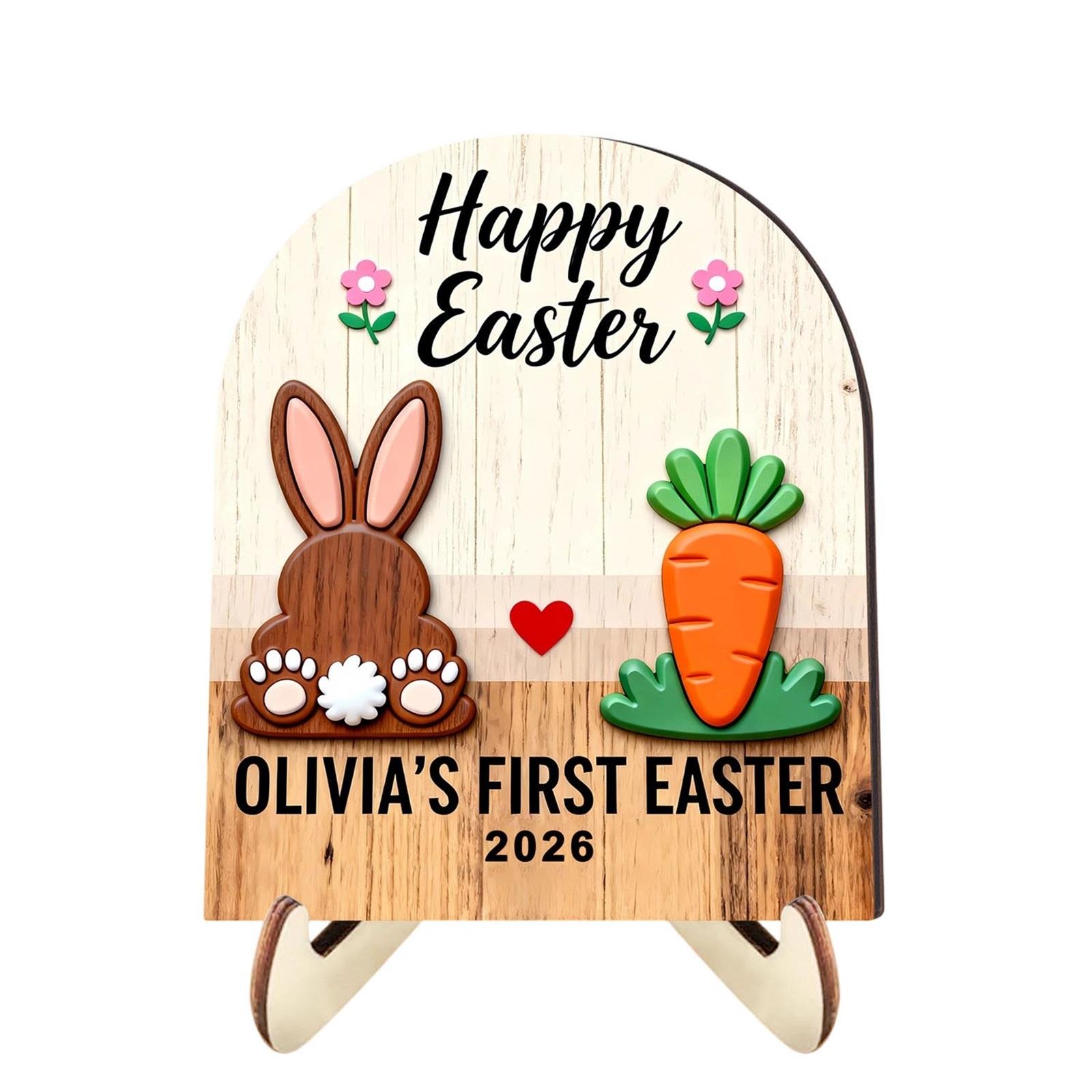 Деревянный Декор, Милые Пасхальные Настольные Украшения Для Гостиной Спальни Полки Рабочего Стола