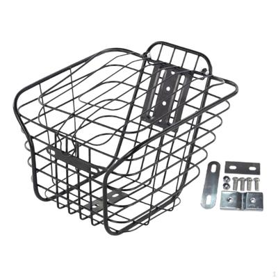 Storage Basket Cargo Cycling Accessory Dog Bike Carrier Sundries Organizer for Shopping