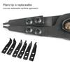 Heavy Duty Spindle Snaps Rings Pliers Internal External Circlip Pliers for Pickup Tool with Ratcheting Lock Mechanism