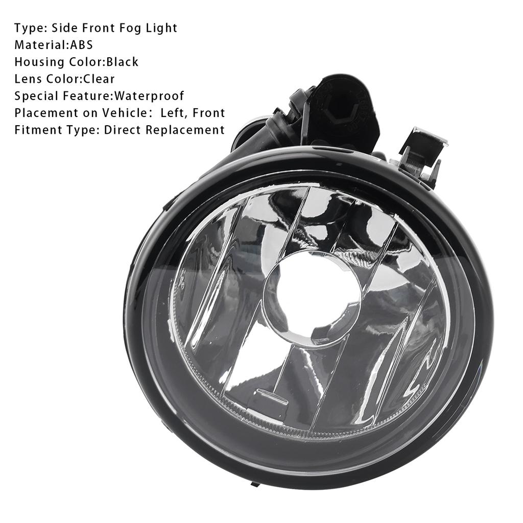 1 Pcs Front Left Fog Light Lamps Without Bulbs For BMW X3 X4 X5 X6 63177238787