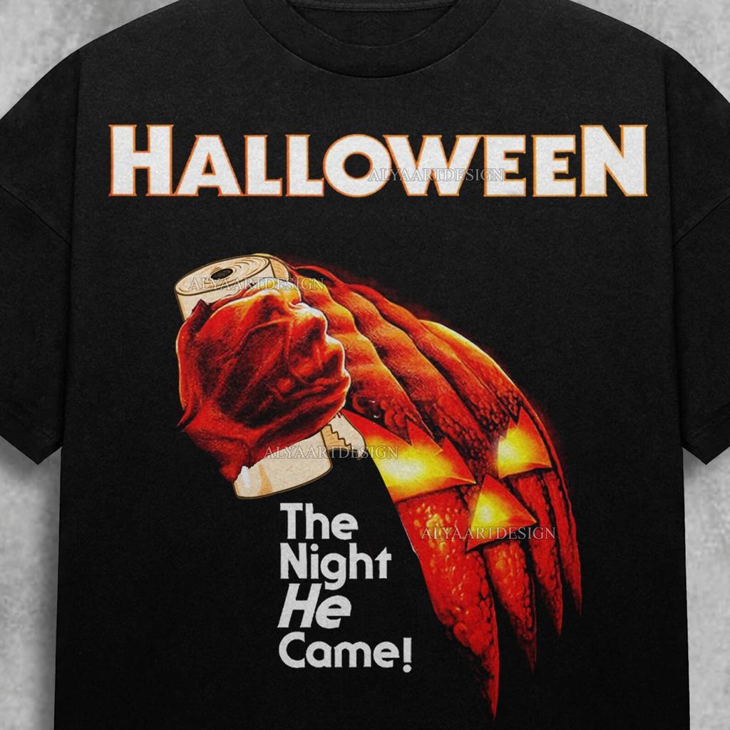 The Night He Came Tee, Vintage Halloween Unisex T-Shirt