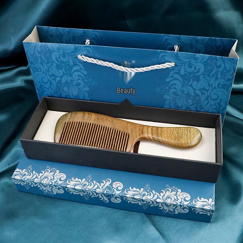 Yumeiren Green Sandalwood Massage Comb