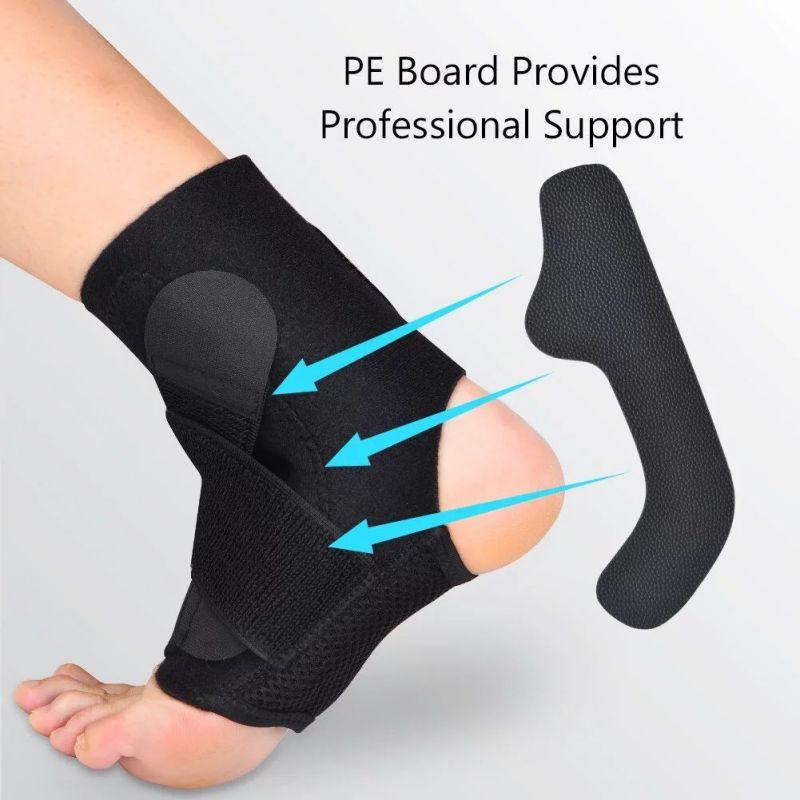 Adjustable Ankle Brace Breathable & Comfortable Elastic Ankle Support Sleeve Running Basketball Volleyball Foot Tendon Support