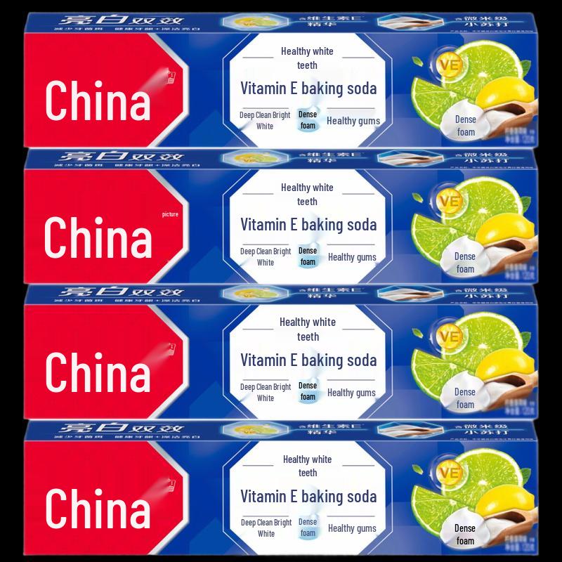 

Zhonghua Vitamin E Baking Soda Mint Toothpaste (4-Pack)
