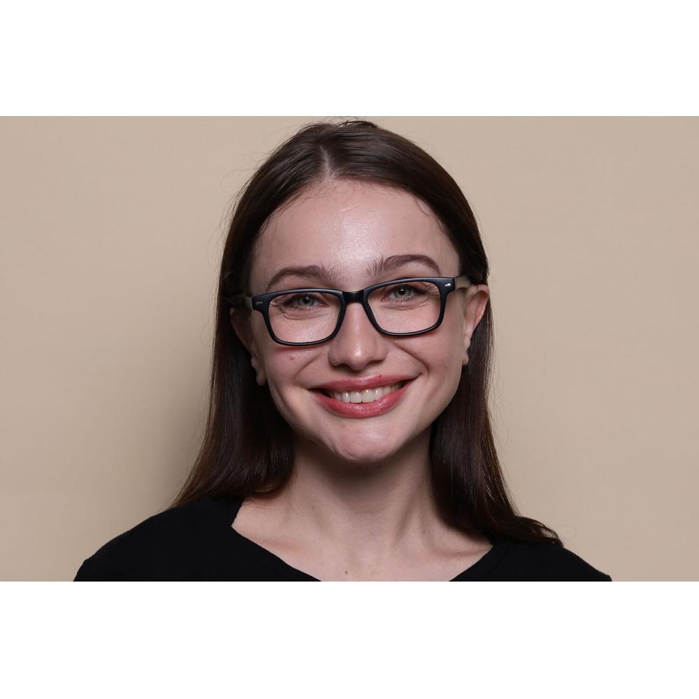 Full Rim Rectangle Black Smartbuy Collection Quinn Cp156 Fashion Unisex Eyeglasses