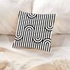 Striped Pattern Pillow Case Cushion Cover Soft Cute Throw Pillow Case For Car Sofa Pillowcase Polyester With Zipper