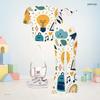 Girls Round Neck Short Sleeve Printed Top And Flared Pants Two Piece Set