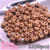 10-100pcs Imitation Retro Acrylic Beads for Jewelry Making DIY Children Handmade Bracelets Necklace