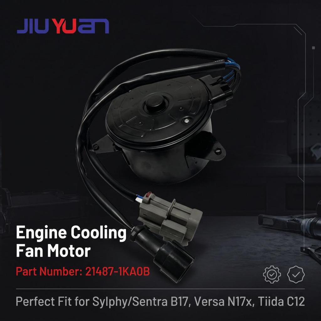 Sylphy B17 Engine Cooling Fan Motor for Bluebird U15 Sunny