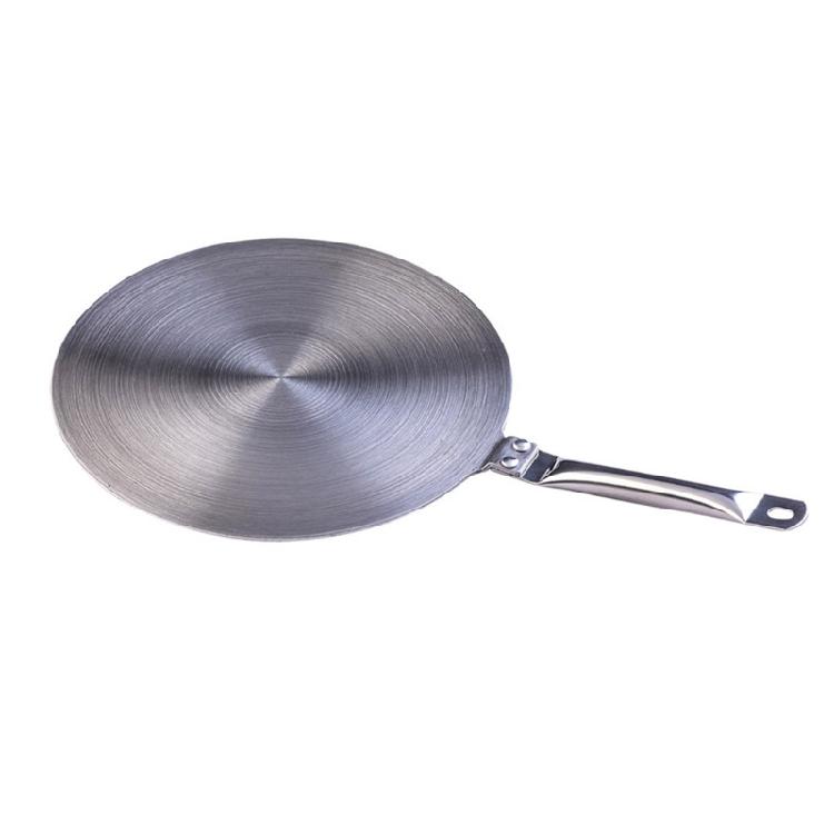 Heat Diffuser Stainless Steel Induction Adapter Plate with Removable Handle