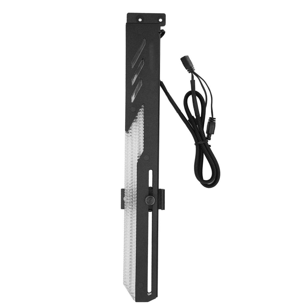 GPU Support Bracket ARGB 3Pin 4Pin Sliding Adjustable Easy Installation GPU Holder for Desktop Graphic Card