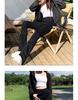 Women's High-Waisted Black Micro-Flared Jeans, 2025 Spring & Autumn Slim-Fit Petite Horseshoe Pants