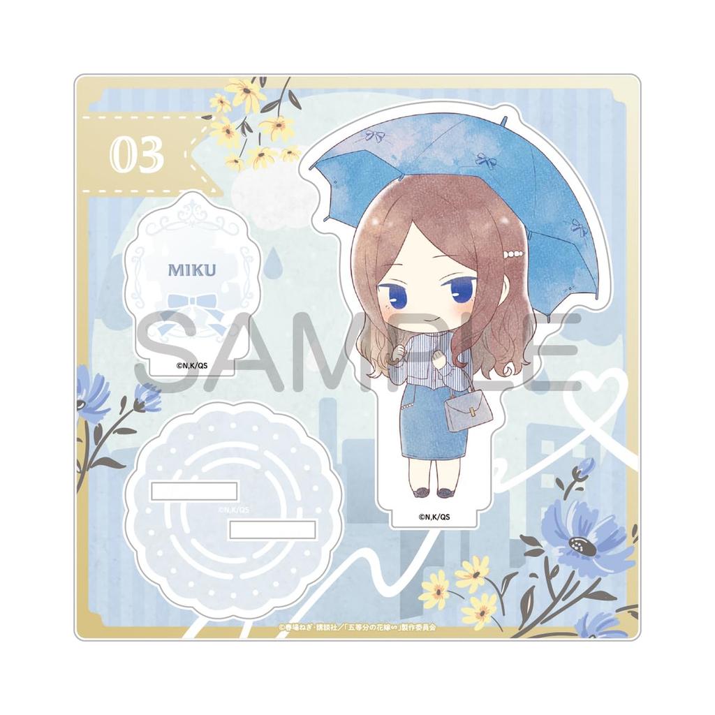 Algernon Product The Quintessential Quintuplets Umbrella Child Acrylic Stand Nakano Miku