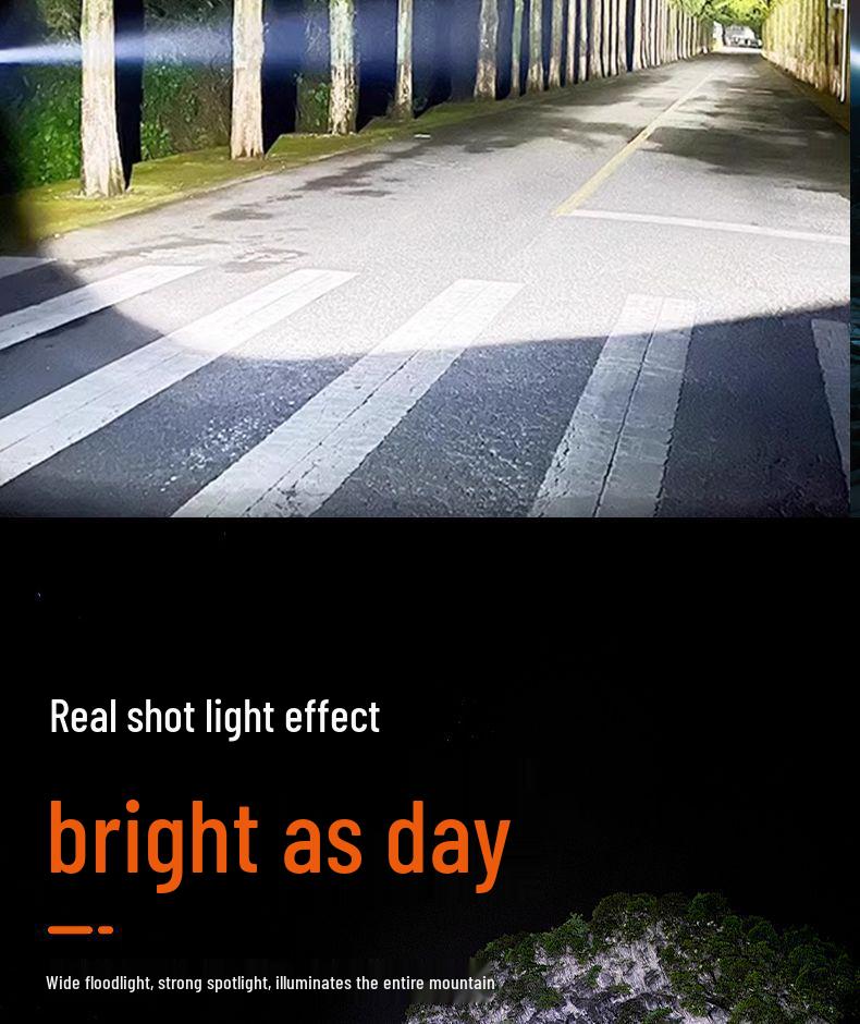 Rechargeable LED Headlamp: Super Bright, Long-Lasting Battery for Outdoor Night Fishing or Mining