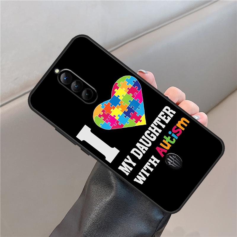 

Autism Support Puzzle Case For ZTE Nubia Red Magic 6 7 6S 7S Pro For RedMagic 10 Air 9 8 8S 9S 10S 11 Pro Plus Cover Red Magic 8 Pro