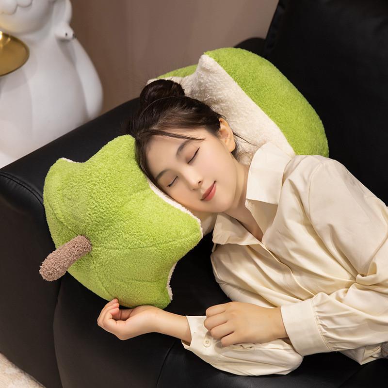Core Pillow Plush With Embroidered Details Pp Cotton Filling For Bedroom