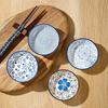 6pcs Japanese Style Mini Ceramic Plate Barbecue Dipping Sashimi Sushi Soy Sauce Dishes Home Desktop Snack Fruit Dessert Plates