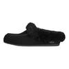 UGG Ansley Slip-On Versatile Rubber Sole Anti-Wear Closed-Toe Slippers Women slippers Black 1171391-BLK