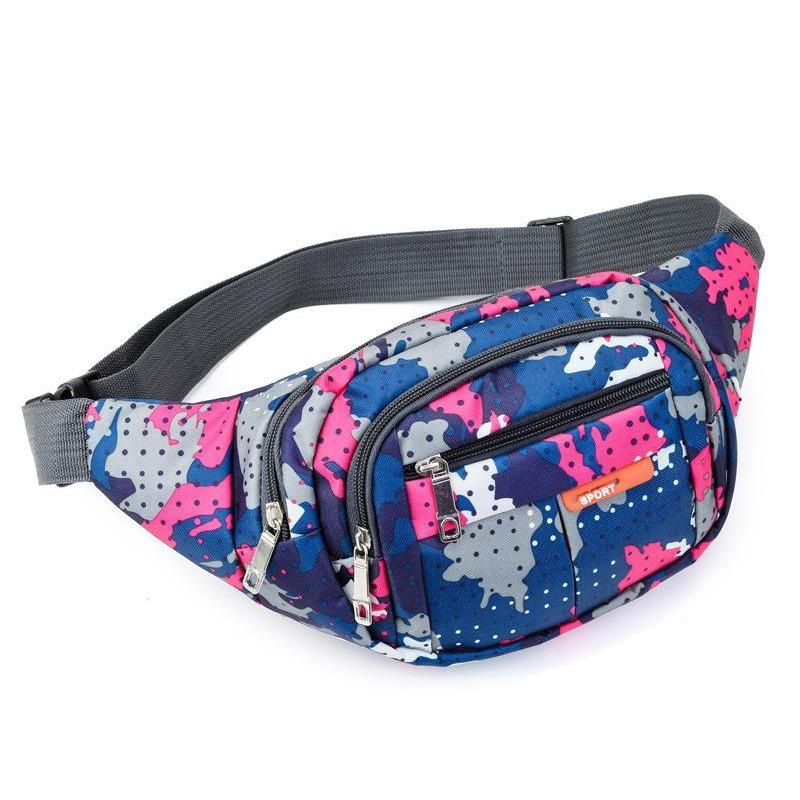 New Niche Men's Messenger Bag Fashion Spring and Summer Multi Functional Chest Bag Fitness Outdoor Sports Mobile Phone Purse Woman