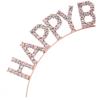4 Pieces Birthday Party Decorations Champagne Birthday Set Bright  Sash Glitter Golden Letters Instagram Photo Props