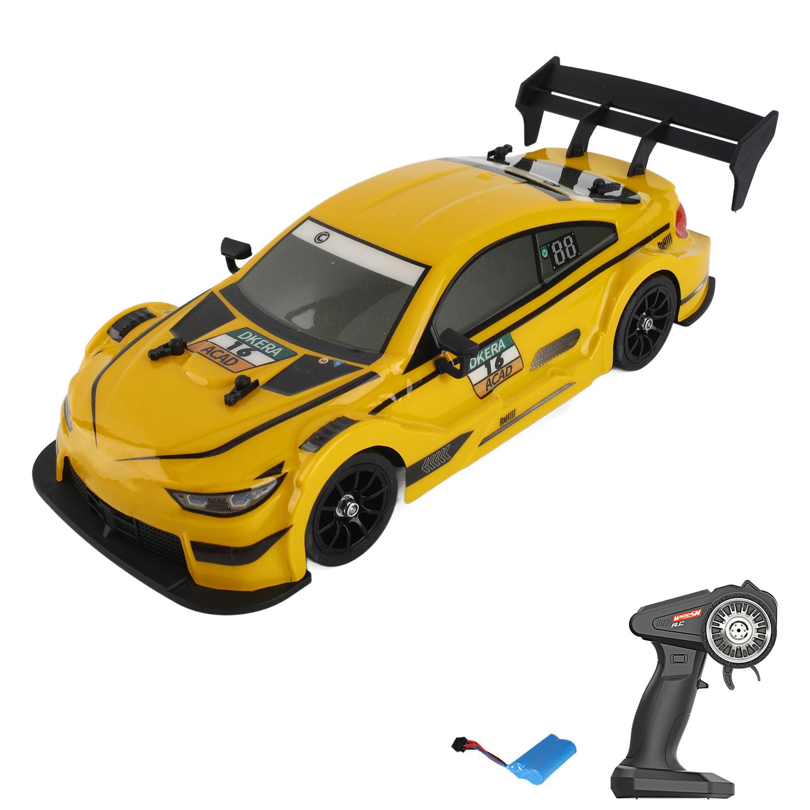 Remote Control Car Remote Control Drift Car 1/16 Remote Control Car 2.4GHz 4WD Remote Control Race Car for Children Boys Girls оранжевый