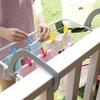 Space Saving Clothes Drying Rack Collapsible Balcony Drying Rack Foldable Clothes Hanger  Bathroom
