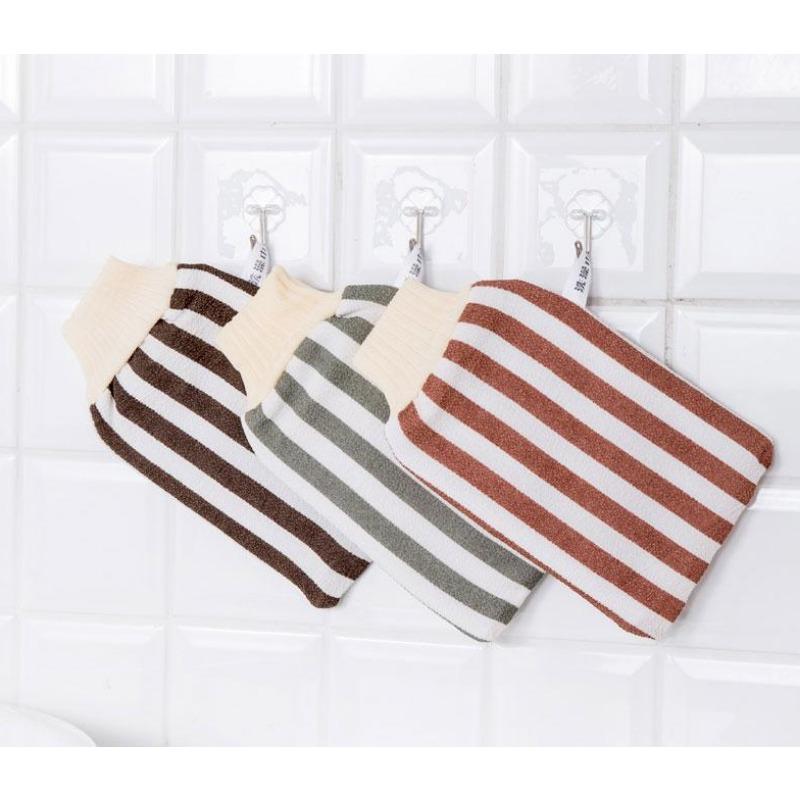 Adults Scrub Glove Exfoliating Natural Dead Skin Cheap Double Side Exfoliating Glove for Skin Peeling Shower Sponge Glove Women