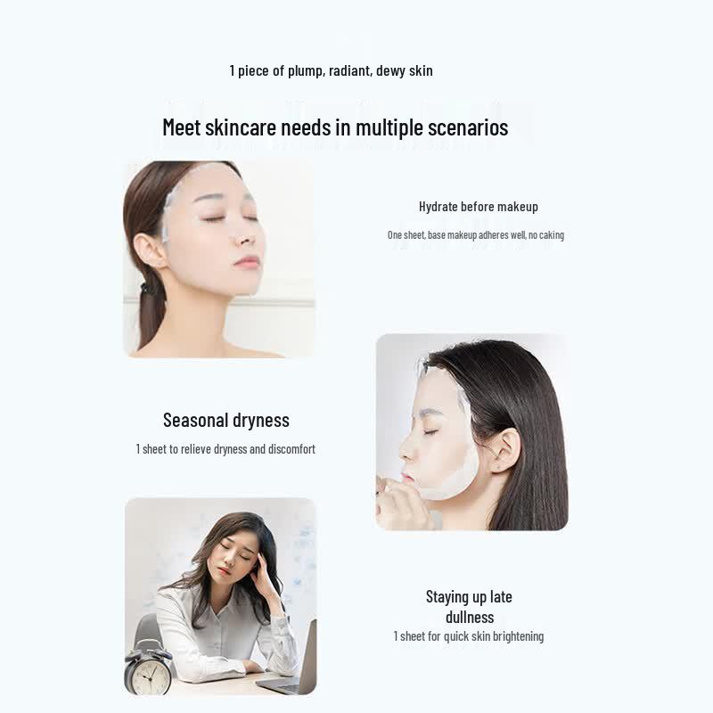 OSM Pearl Sodium Hyaluronate Hydrating & Brightening Face Mask