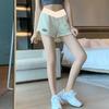 Pregnant Casual Shorts for Summer New Style for Wear Without Slimming Belly Leggings for Three-point Sports Wide-leg Pants for Summer