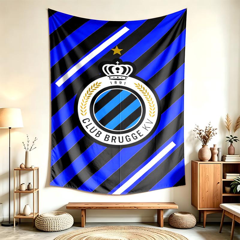 Club Brugge (1) Tapiserie Vhodná Pro Dekoraci Domů Kolejí A Ložnic Měkká Na Dotek A Perfektní Dárek Pro Přátele A Rodinu