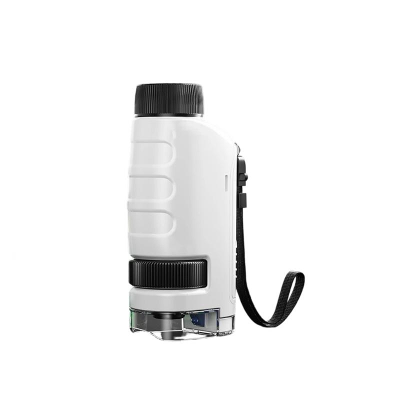 Strong ABS Plastic Kids Microscope Easy To Operate Device for Educational Use In School Setting & Outdoor Adventure