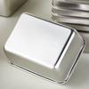 Stainless Steel Lunch Box with Lid Airtight Square Bento Box for Meal Prep Lunch Refrigerator Stackable Oven Safe Food Storage Container
