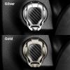 3D Metal Engine Ignition Start Stop Push Button Sticker One Button Ignition Key Decorative Switch Button Cover For Car Interior