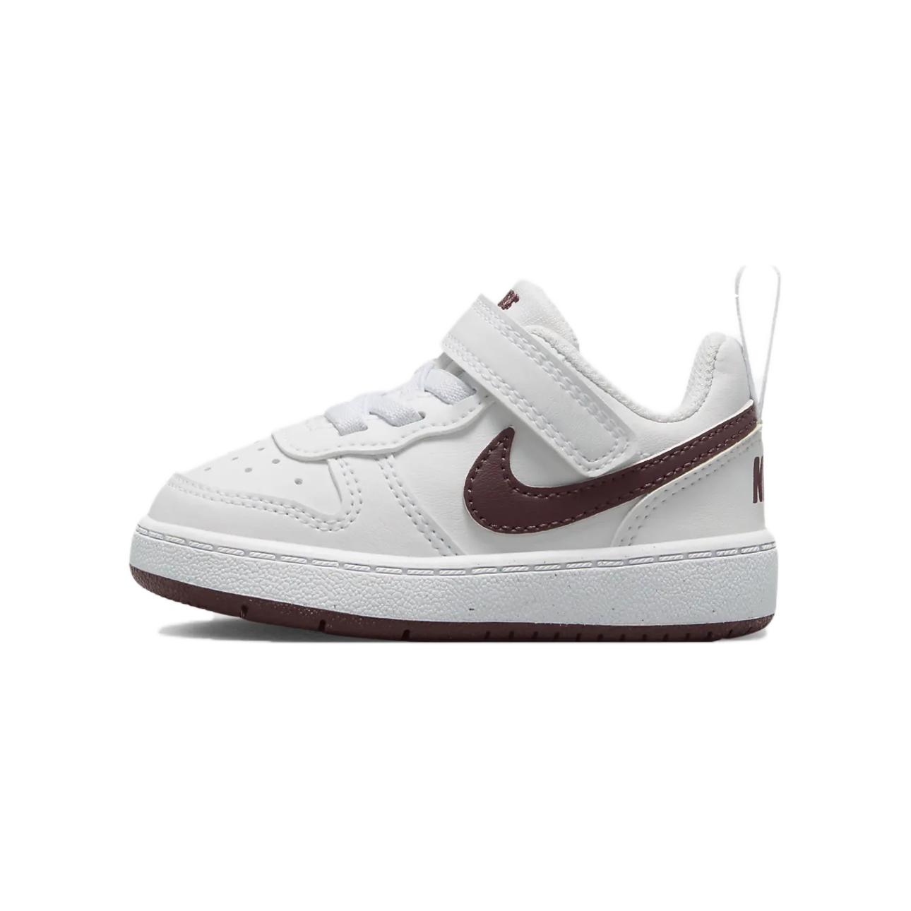 

Nike Кроссовки Court Borough Low Recraft TD White Burgundy Crush Baby DV5458-112 26