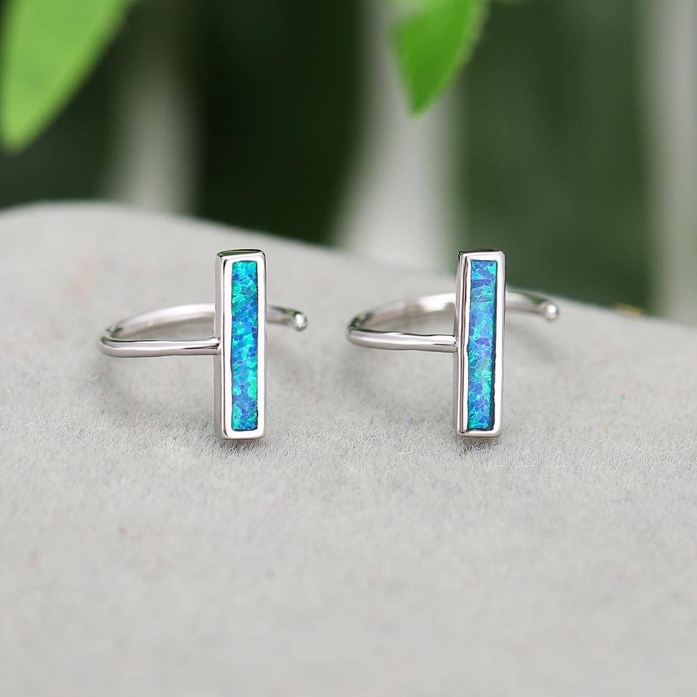 

Cute one character earrings simple and personalized light luxury earrings and earrings