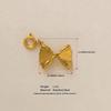 Pendentif Transfrontalier en Acier Inoxydable Or 18K: Série Personnalisée DIY pour Femmes