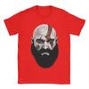 Vintage God of War Kratos TShirt Unisex Round Collar Cotton T Shirt Ghost of Sparta Short Sleeve Tee Shirt XL XL XL Tops