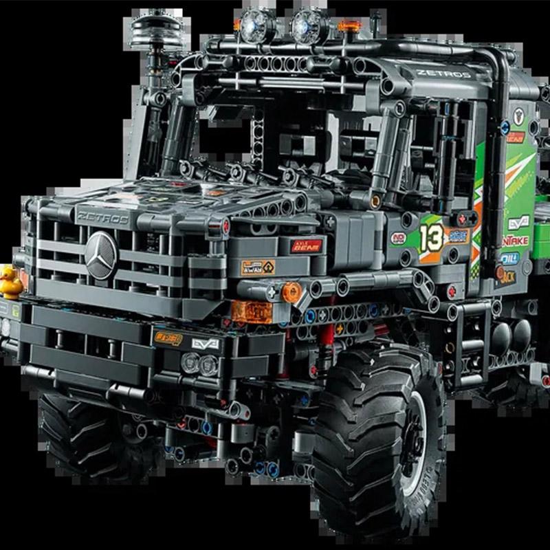 LEGO Technology Mechanical Set Benz 4x4 Mercedes Benz Mercedes Benz Zetros Trail Running Truck Building Blocks 42129