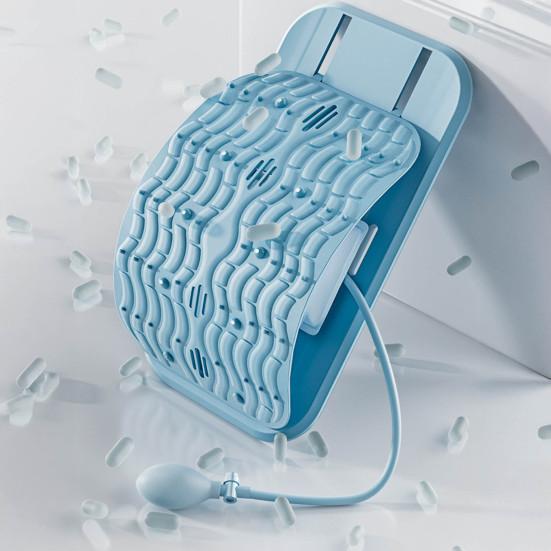 Back Stretcher Adjustable Lumbar Traction Device Pain Relief Ergonomic Spine