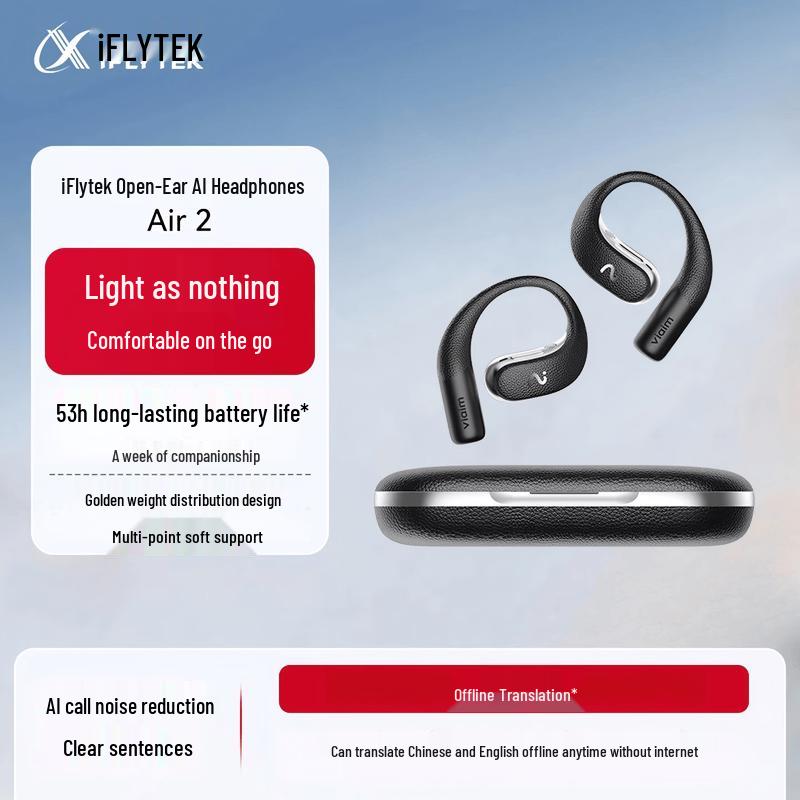iFLYTEK AI Open-back Translation Headset Air2