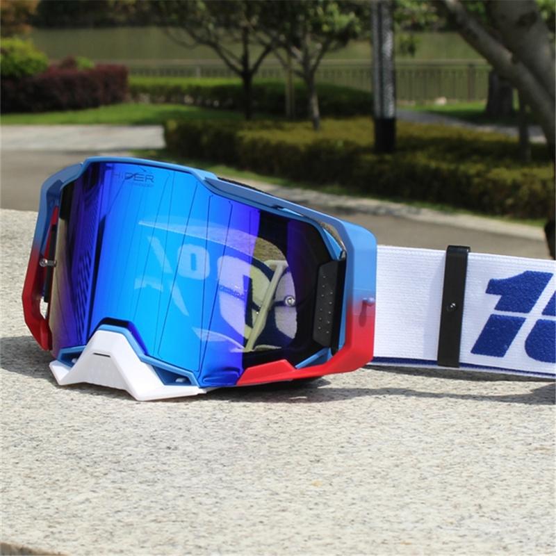 Motorcycle Goggles for Men, Dirt Bike Accessories, Riding UV400 Glasses, Cycling for Motocycles, Mountain BikesBicycles, MX AT