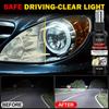 Car Headlight Restoration Polishing Kits Headlamp Scratch Remover Repair Cleaning Paste Remove Oxidation Headlight Polish Liquid