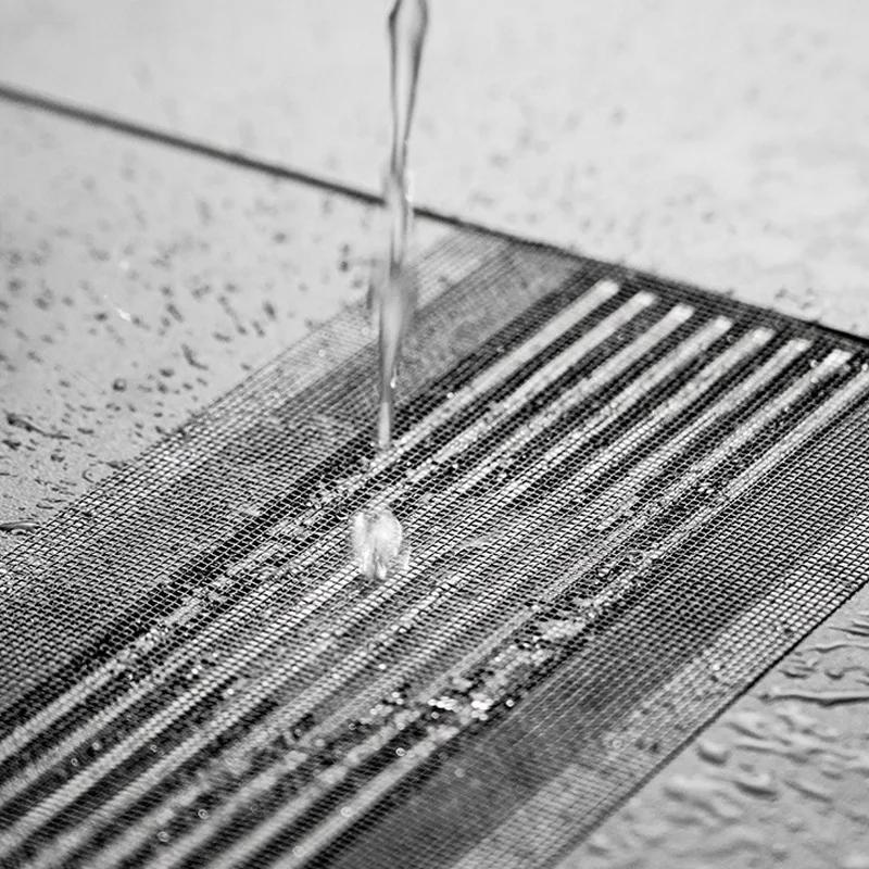 Self-adhesive Floor Drain Stickers Bathroom Hair Filter Blocking Net Disposable Mesh Sink Strainer Kitchen Sewer Outfall Stopper