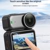 High Sensitivity Tempered Glass Protector for Action Camera LCD Display Thickness Curved Edged Display Film Replacement