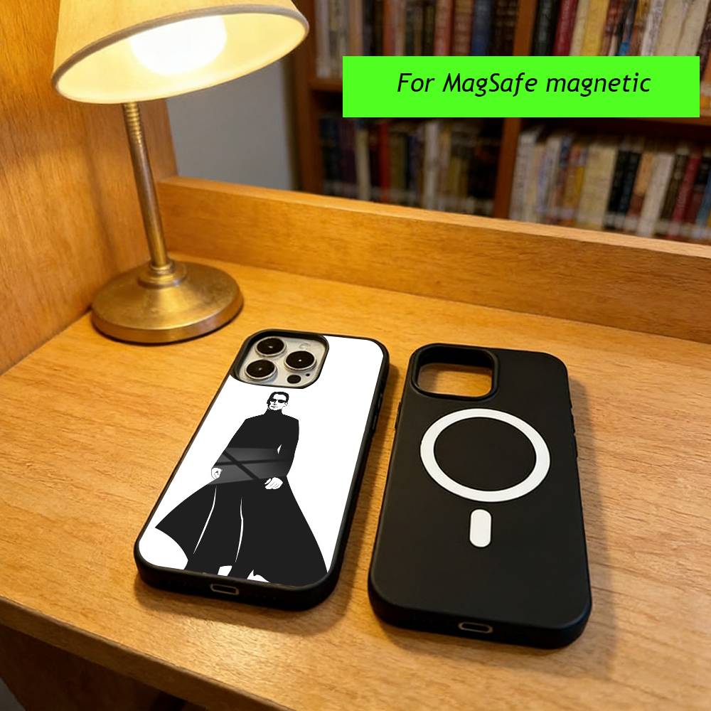 The Matrix Phone Case For iPhone17,16,15,14,13,12,11 Plus,Pro Magnetic For Magsafe Wireless Charging