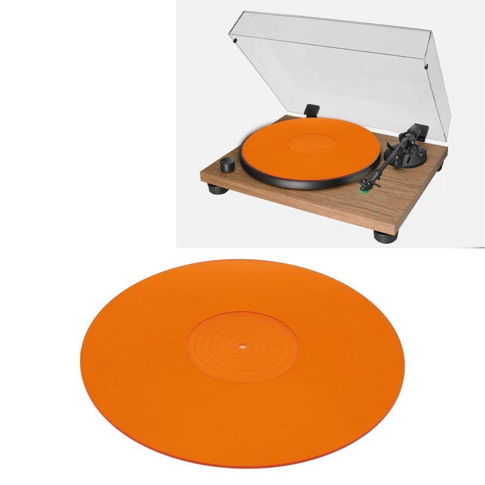 Improve Sound Quality Turntable Slipmat Acrylic Platter Mat for LP 12 Inch Record for Turntable Use