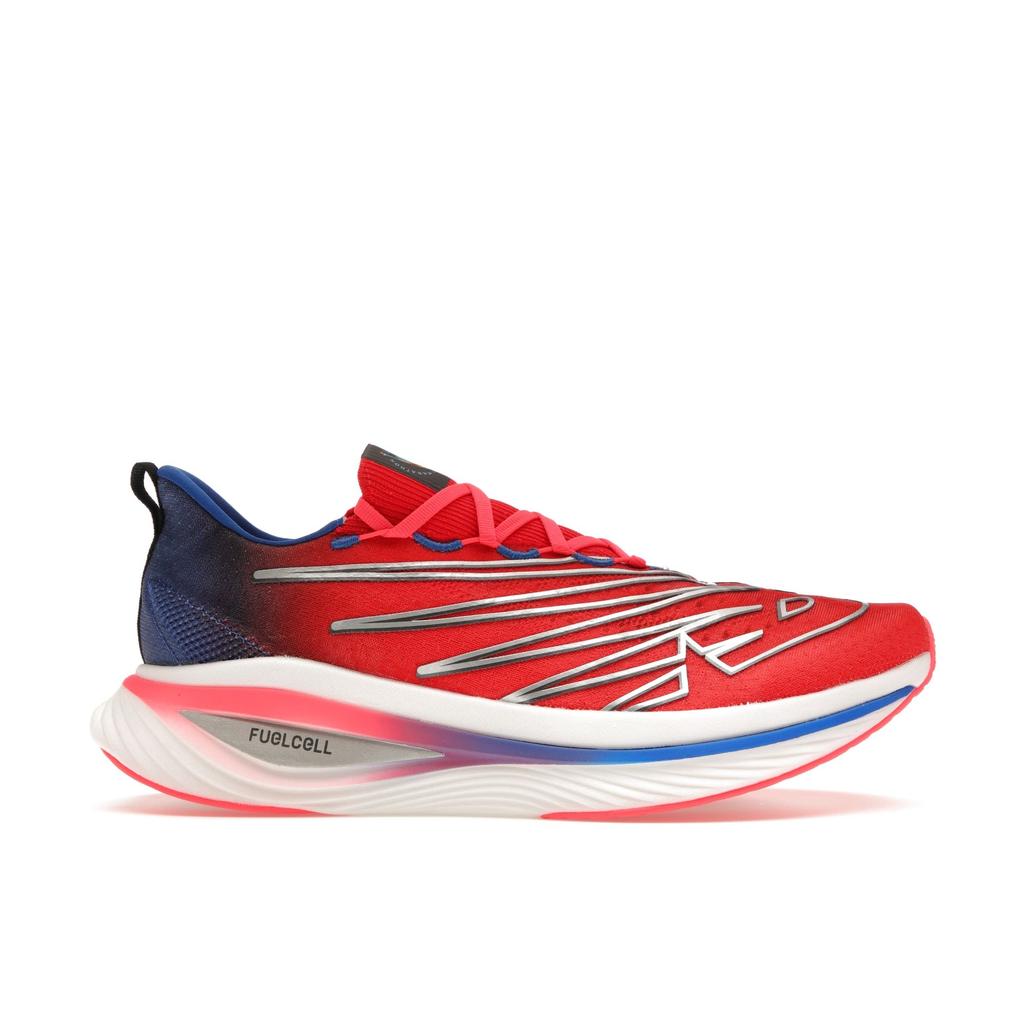 New Balance FuelCell SuperComp Elite V3 TCS NYC Marathon 2022 Men Sneakers Red Electric-Red Cobalt MRCELNY3