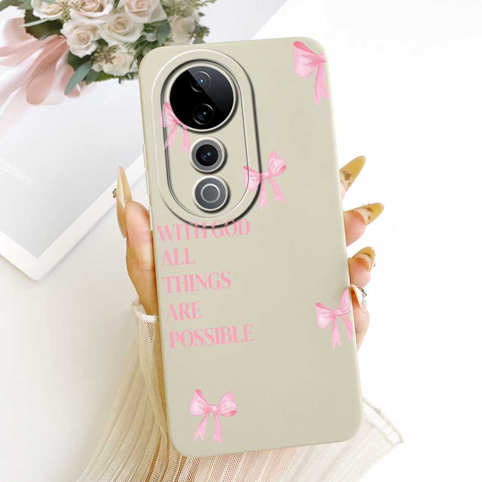 

For vivo S19 Pro 5G Case Cartoon Rabbit Flowers Soft Silicone Back Cover For Vivo S19 Pro V2362A Shockproof Phone Cases vivo S19 Pro 5G