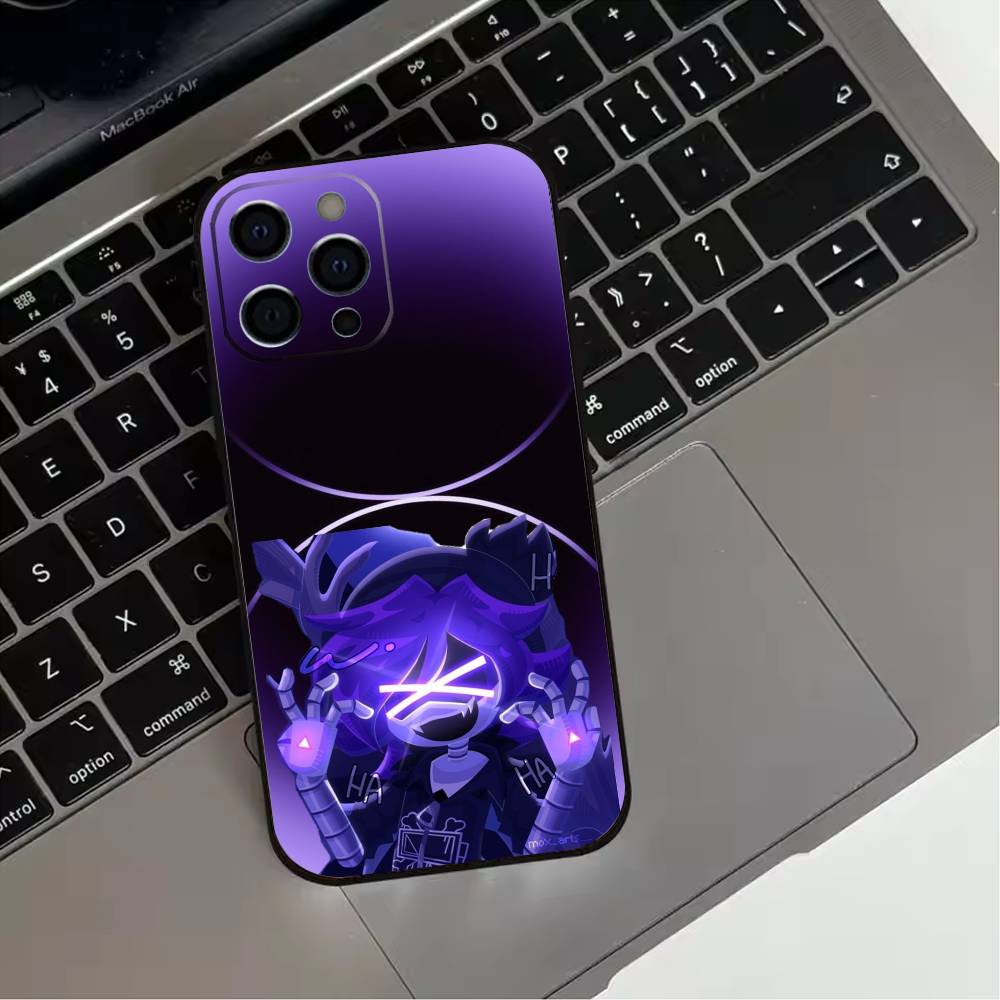 Funda de Teléfono M-MurderS D-Drones U-UZI Para iPhone 17,16,15,14,13,12,11 Plus,Pro Max,XS,Funda Negra de Silicona Suave
