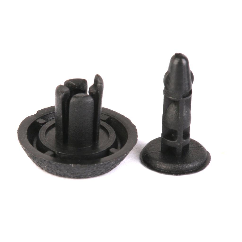 KOZEEY 30pcs Nylon Push Clip Rivet for Toyota Camry Highlander Prado